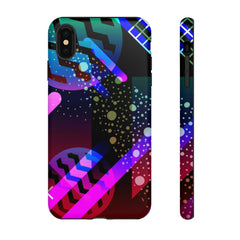 Zigzag Geometric iPhone Tough Cases