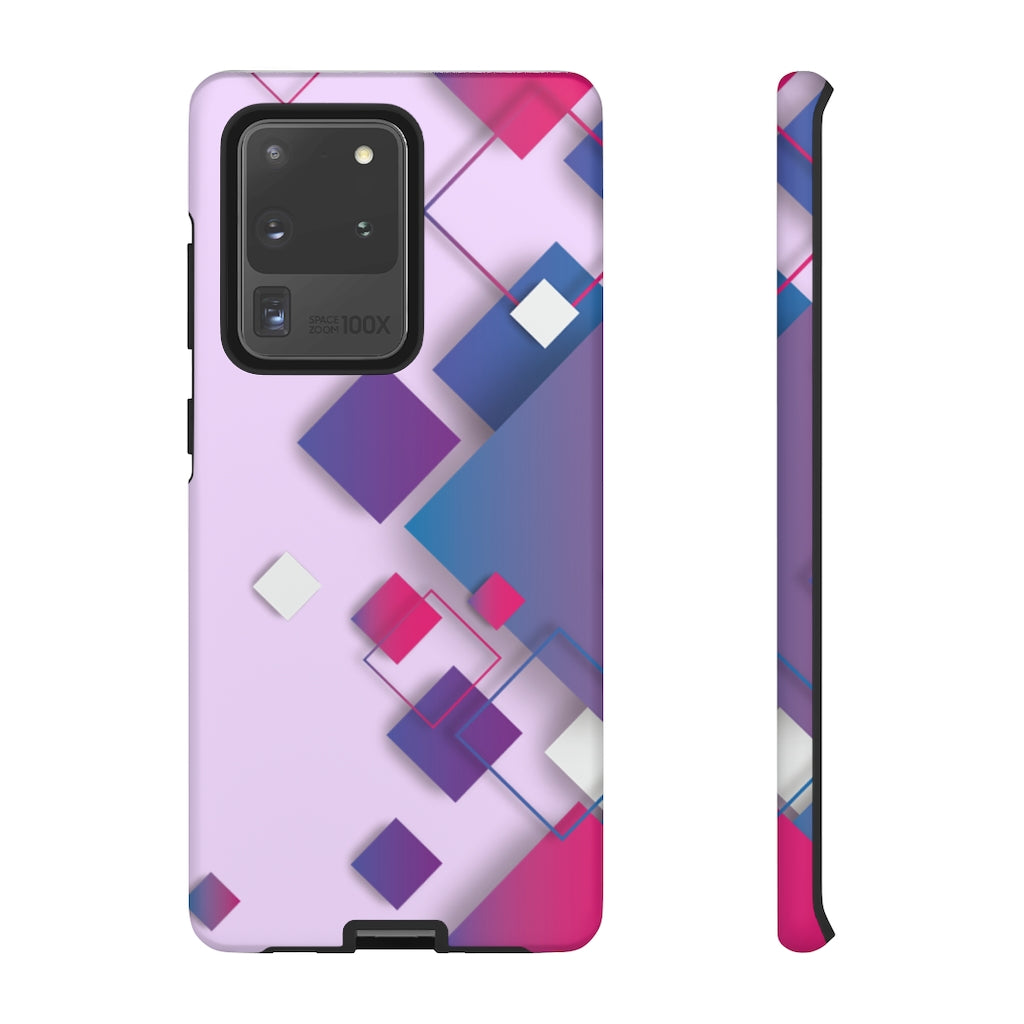 Cubed Geometric Samsung Galaxy Tough Cases