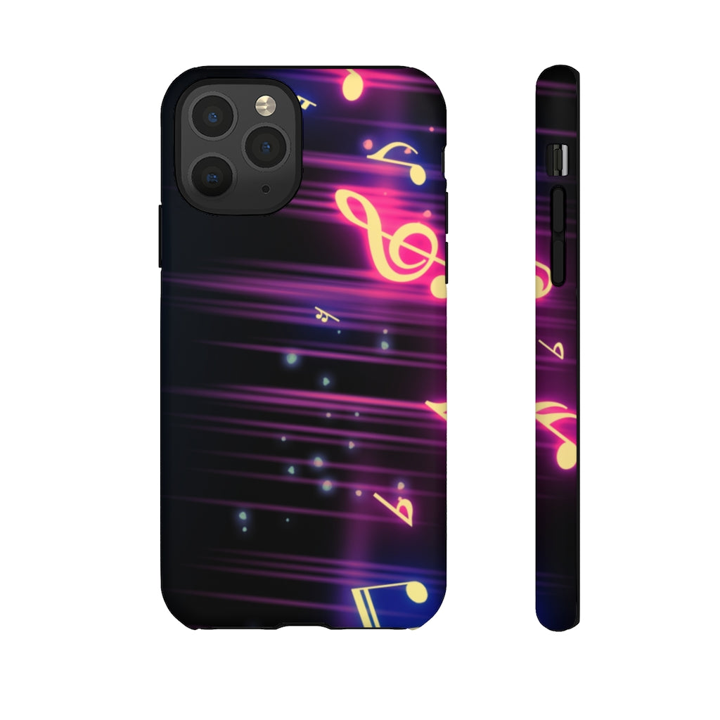 Glitch Music iPhone Tough Cases