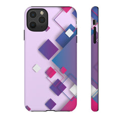 Cubed Geometric iPhone Tough Cases