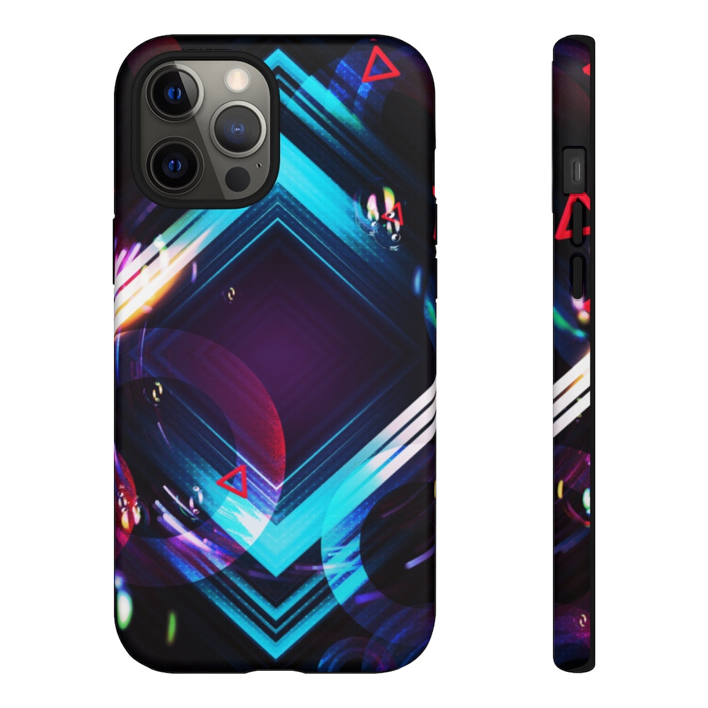 Abstract Geometric iPhone Tough Cases
