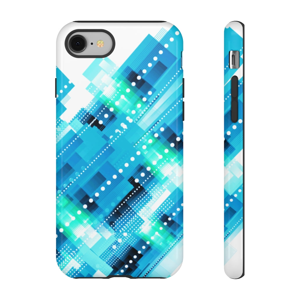 Ribbon Geometric iPhone Tough Cases