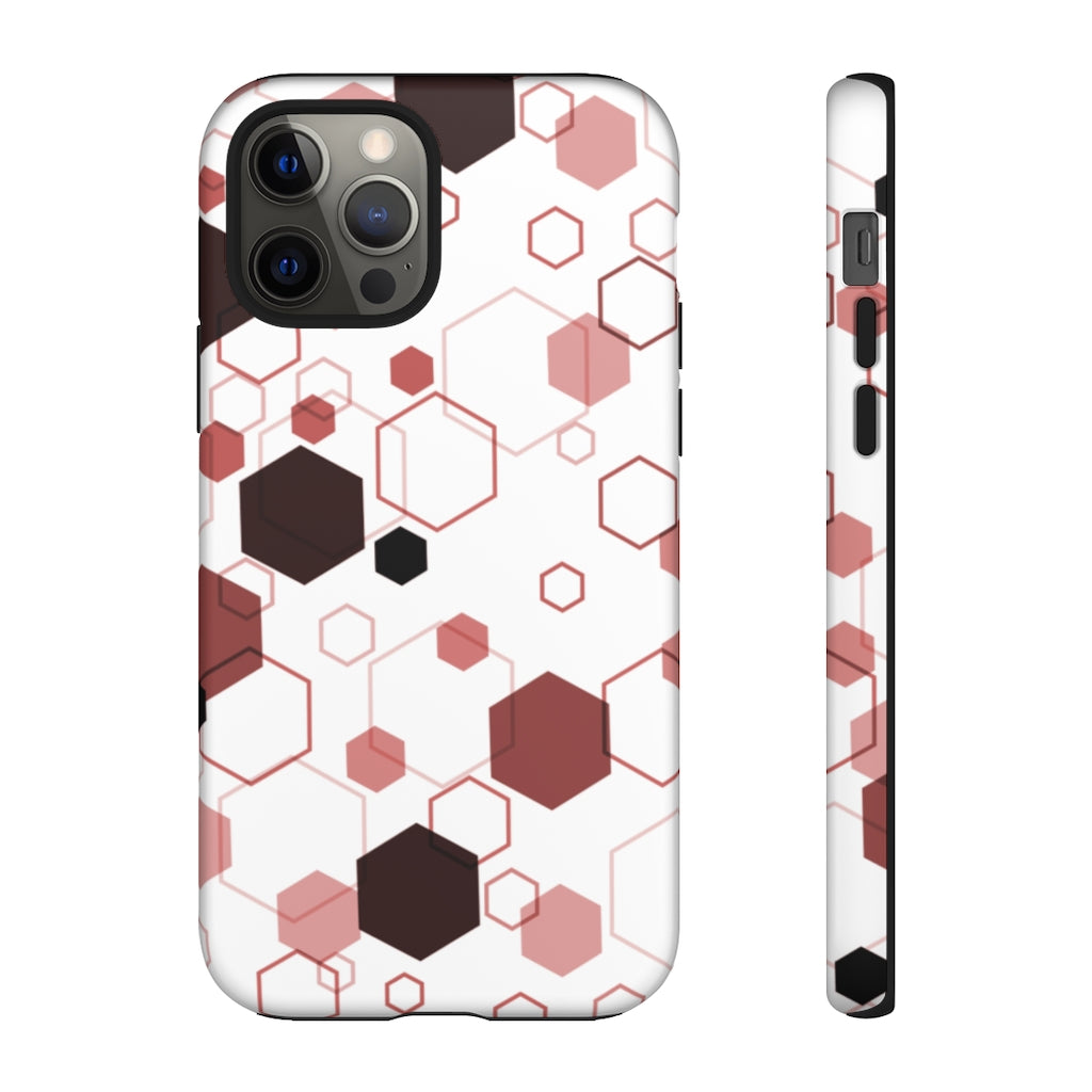 Hexagon Fever Geometric iPhone Tough Cases
