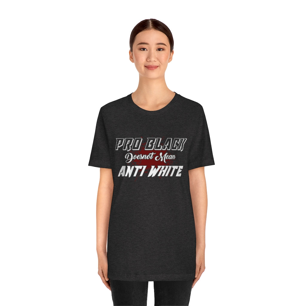 Pro Black Unisex Jersey Short Sleeve Tee