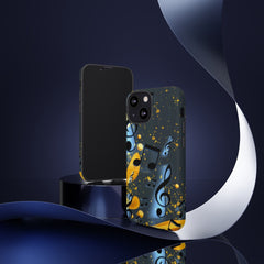 Splash Of Music iPhone Tough Cases