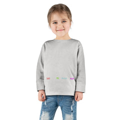My Little Family Toddler Long Sleeve Tee