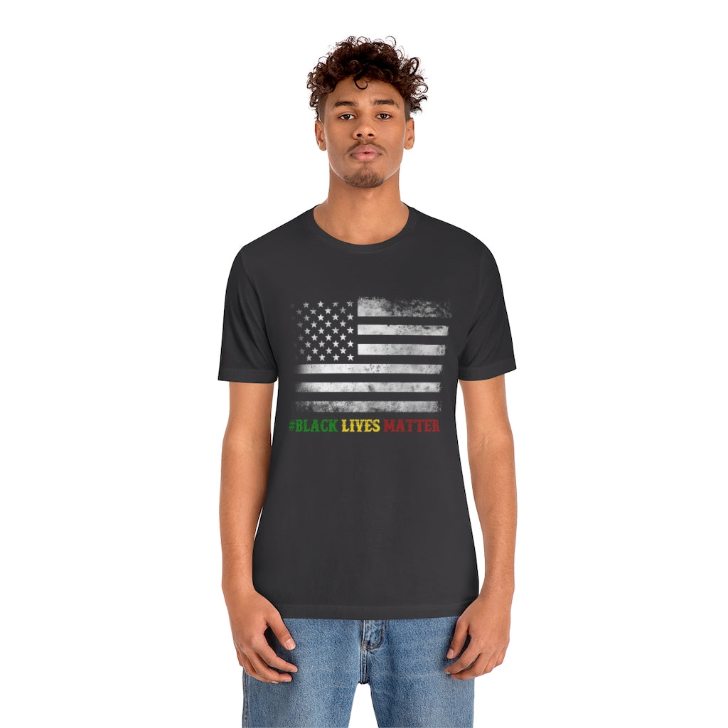 Black Lives Matter Unisex Jersey Short Sleeve Tee