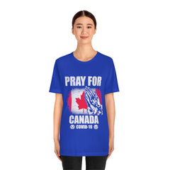 Pray For Canada Unisex Jersey Short Sleeve Tee