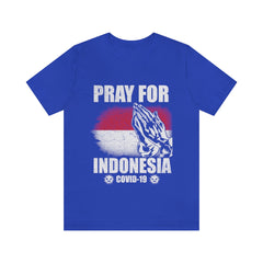 Pray For Indonesia Unisex Jersey Short Sleeve Tee