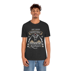 Hunting Repeat Unisex Jersey Short Sleeve Tee