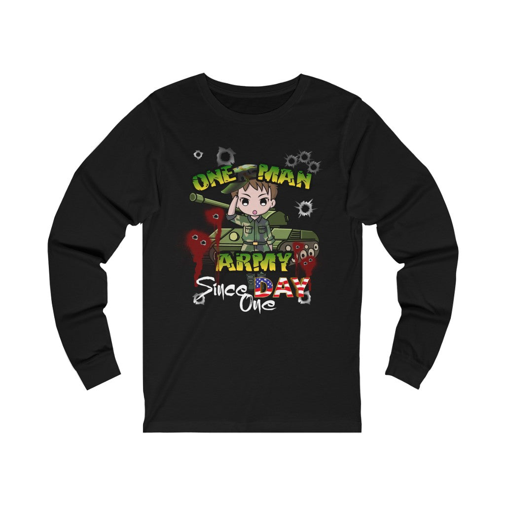 One Man Army Unisex Jersey Long Sleeve Tee