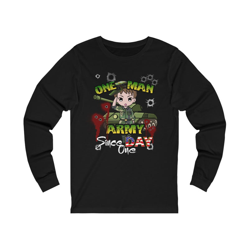 One Man Army Unisex Jersey Long Sleeve Tee