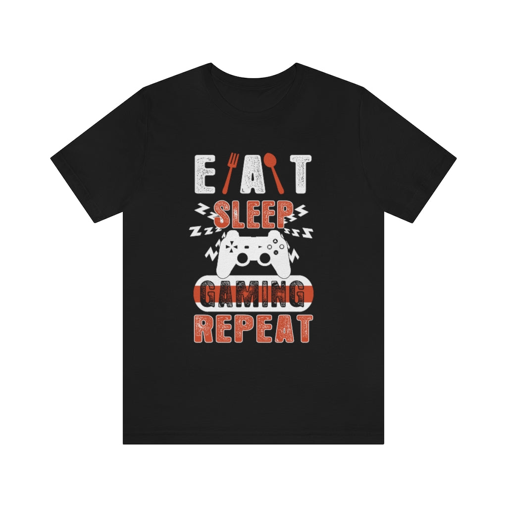 Gaming Repeat Unisex Jersey Short Sleeve Tee