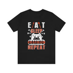 Gaming Repeat Unisex Jersey Short Sleeve Tee