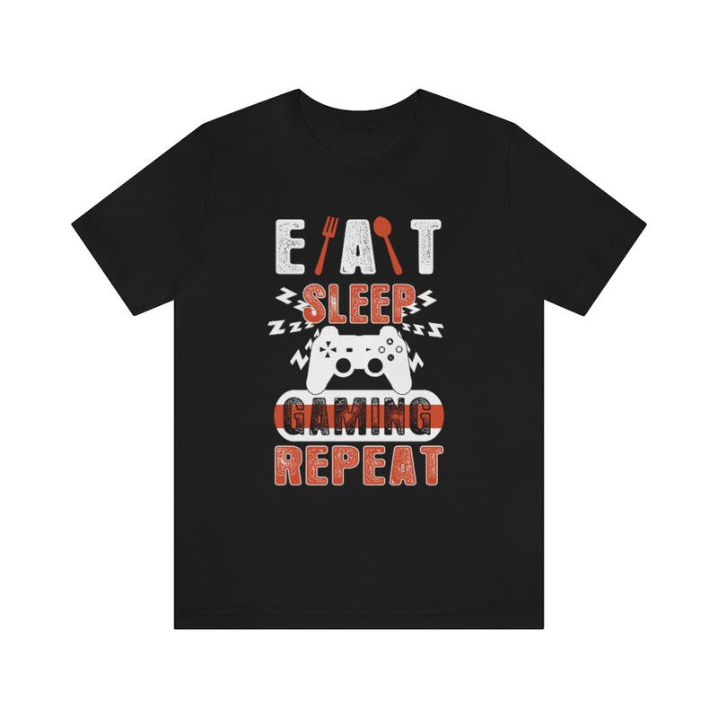 Gaming Repeat Unisex Jersey Short Sleeve Tee