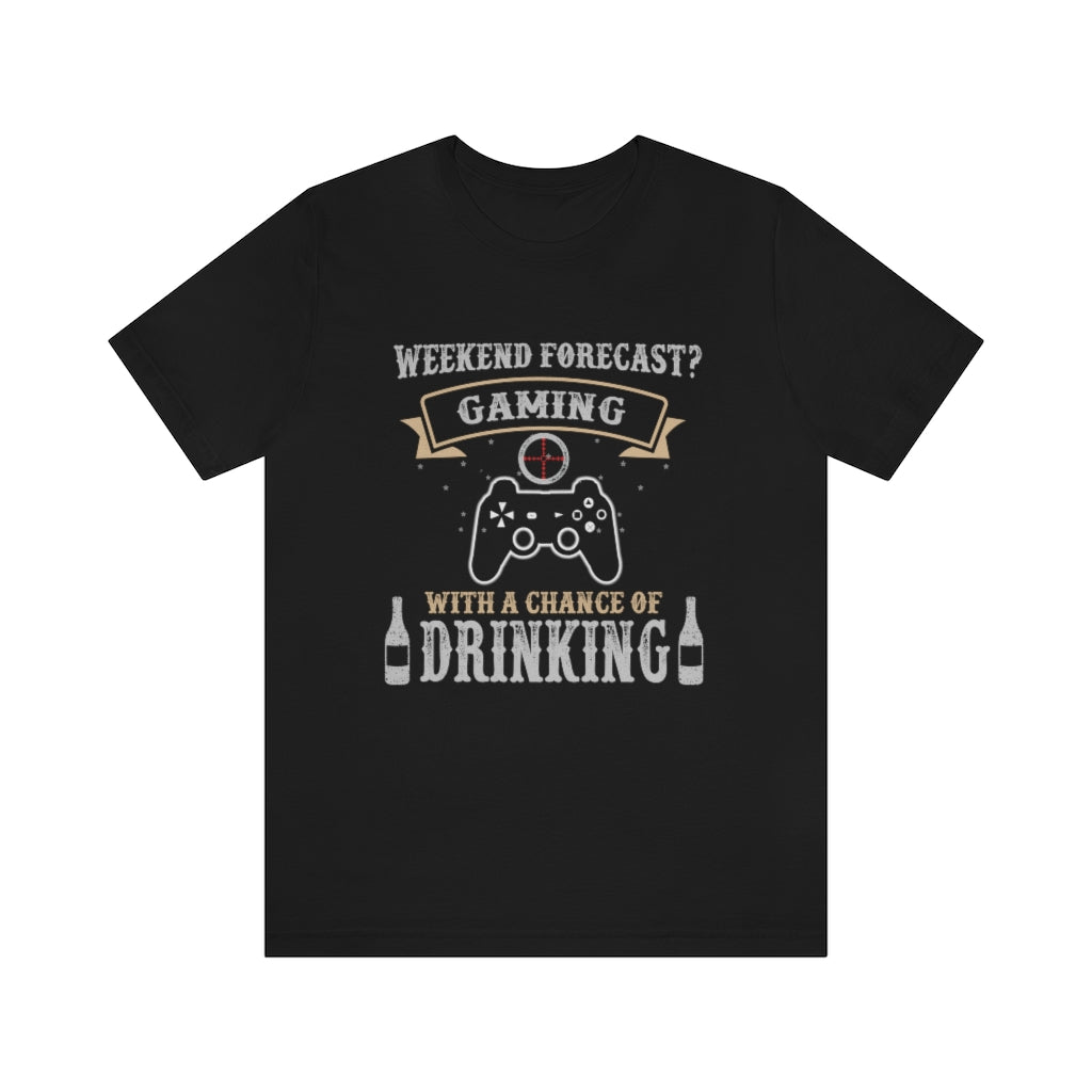 Weekend Forecast Unisex Jersey Short Sleeve Tee