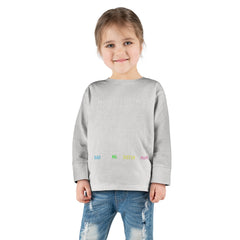 My Little Family Toddler Long Sleeve Tee