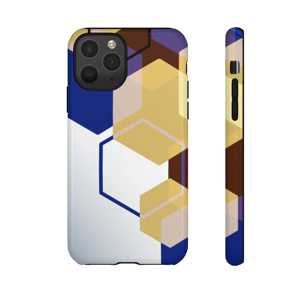 Hexagon Geometric iPhone Tough Cases