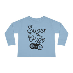 Super Dude Toddler Long Sleeve Tee