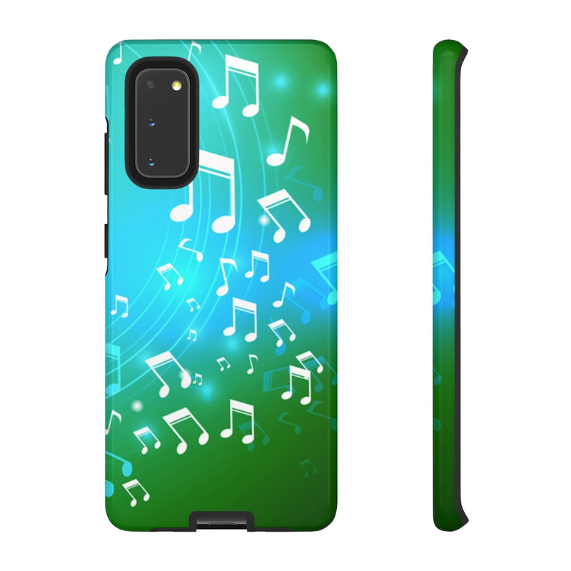 Curving Notes Music Samsung Galaxy Tough Cases
