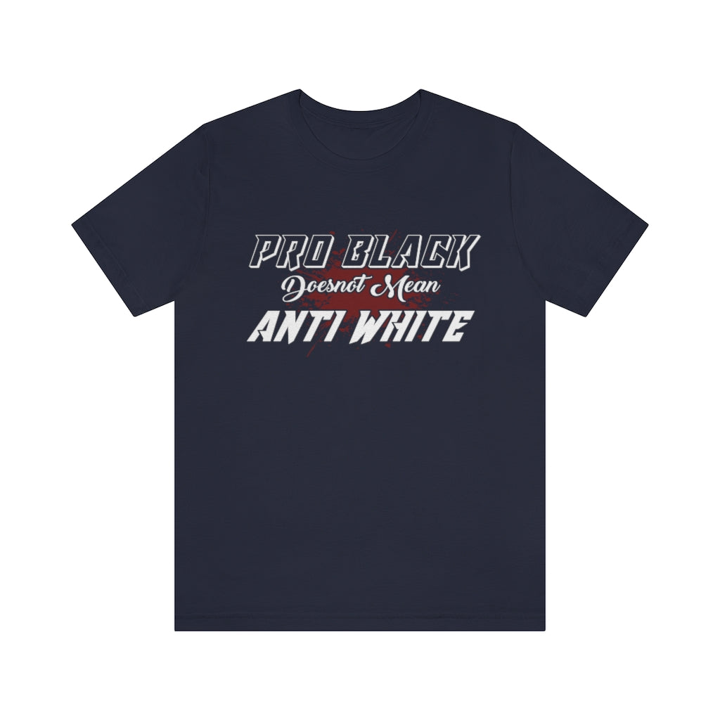 Pro Black Unisex Jersey Short Sleeve Tee