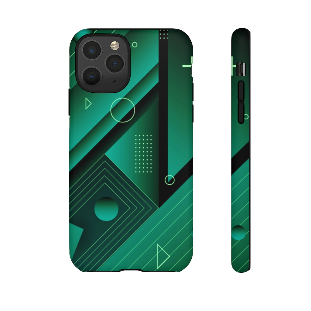 Micro Geometric iPhone Tough Cases