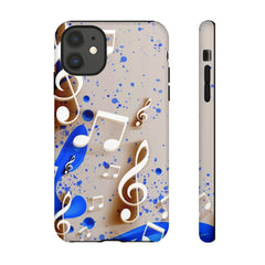 Splash Of Music iPhone Tough Cases