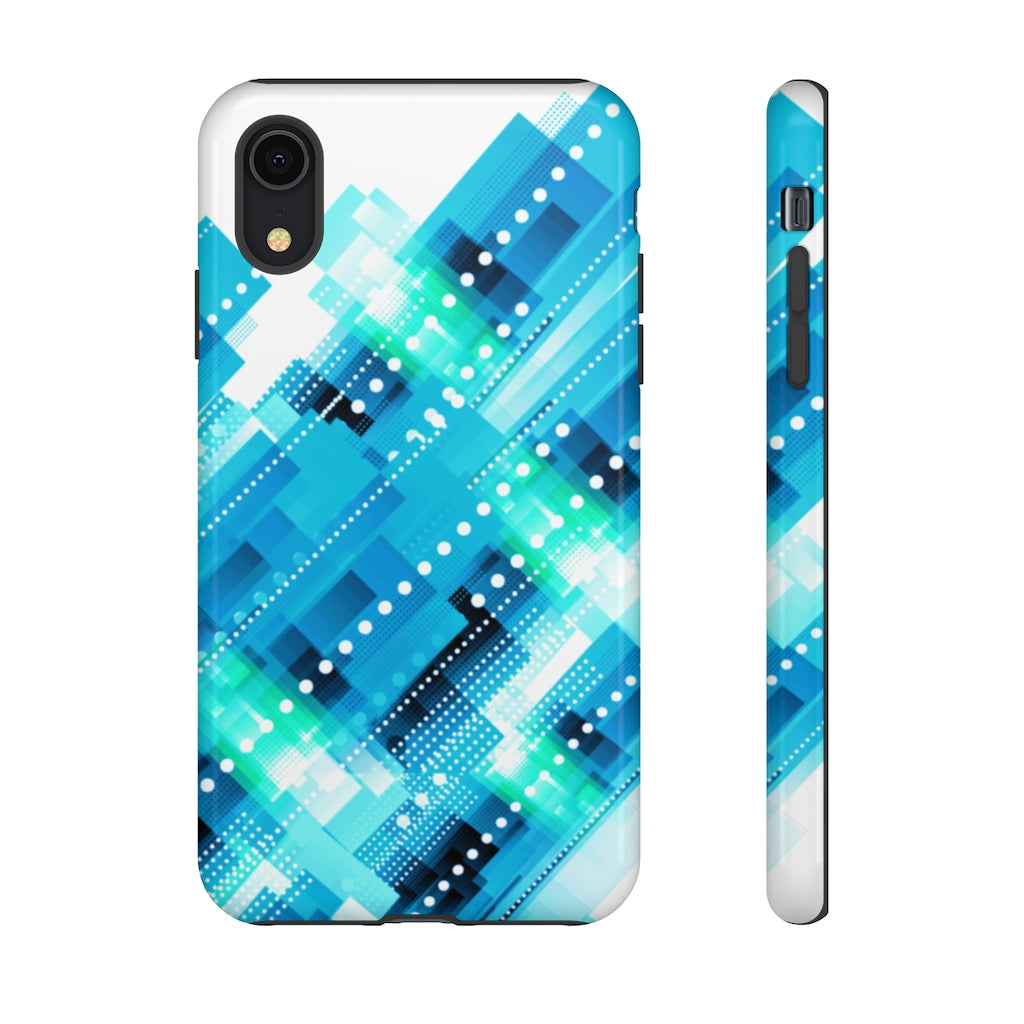 Ribbon Geometric iPhone Tough Cases