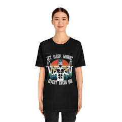Workout Repeat Unisex Jersey Short Sleeve Tee
