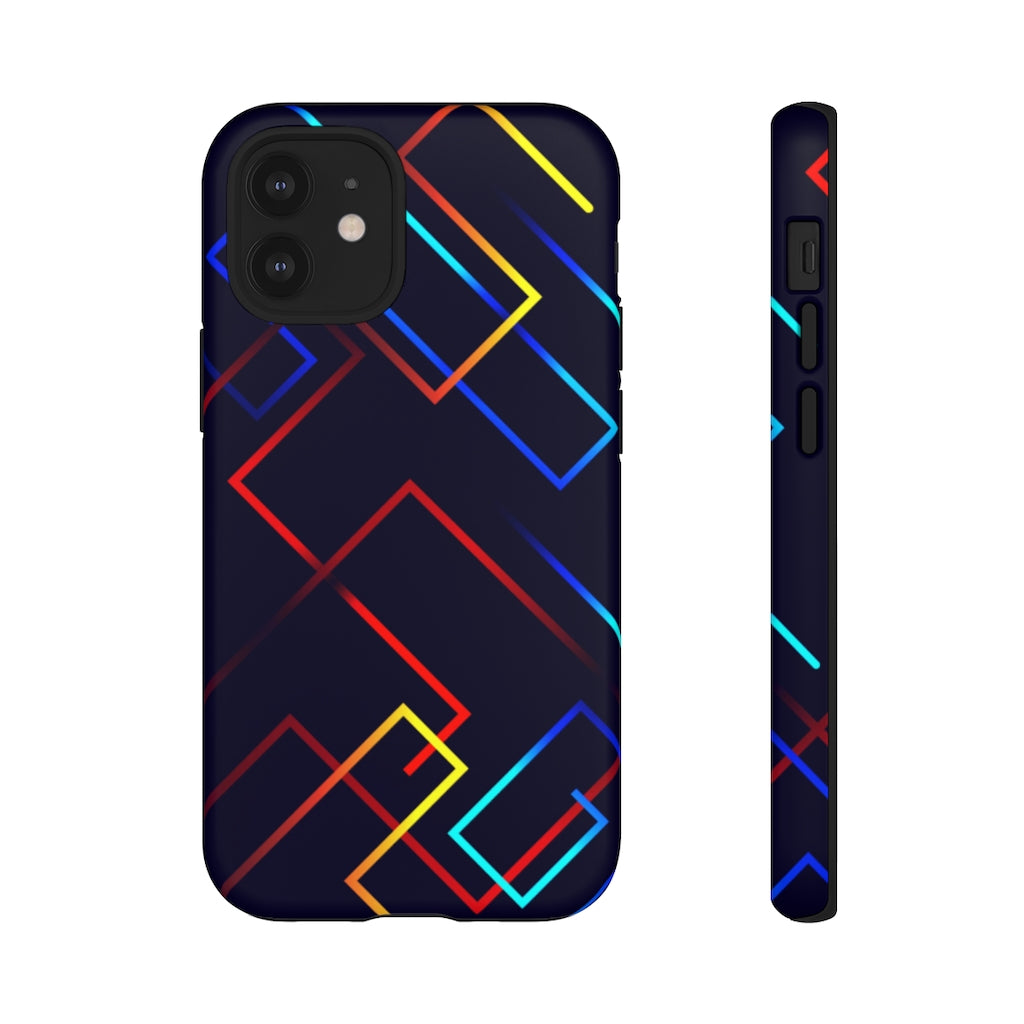 Tangled Geometric iPhone Tough Cases