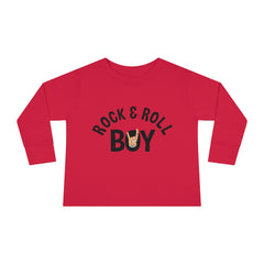 Rock And Roll Toddler Long Sleeve Tee