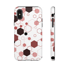 Hexagon Fever Geometric iPhone Tough Cases