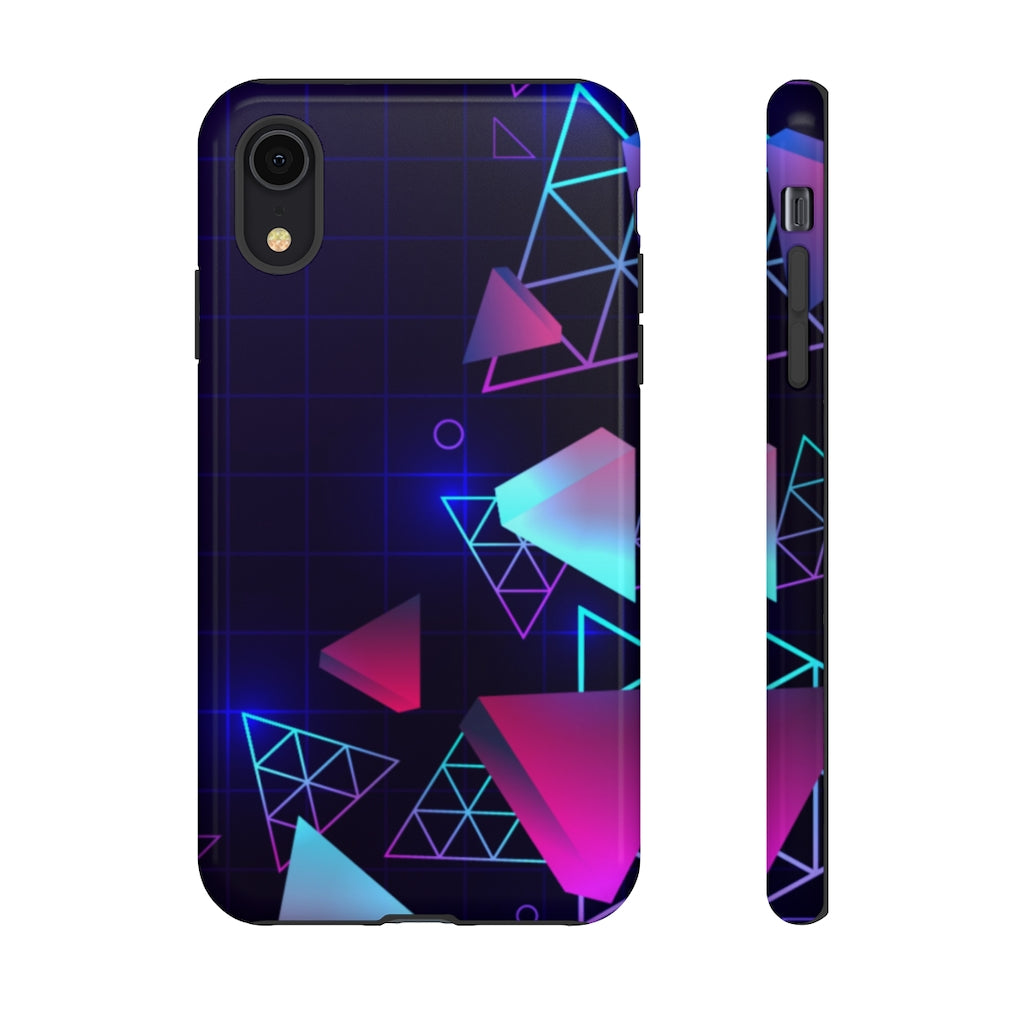 Retro Geometric iPhone Tough Cases