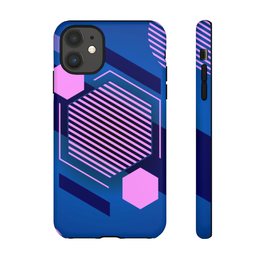 Hexagon Geometric iPhone Tough Cases