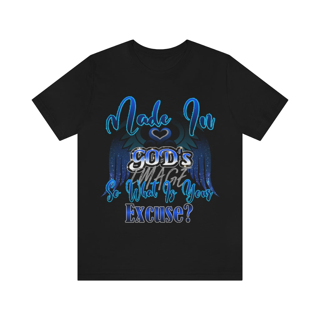 Made In Gods Image Unisex Jersey Short Sleeve Tee