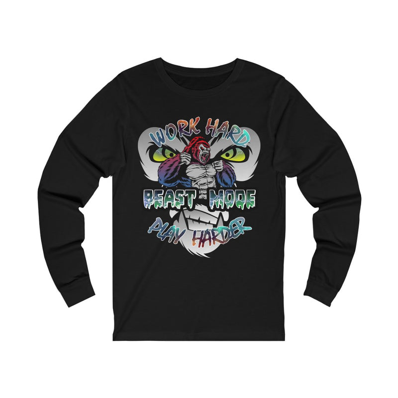 Beast Mode Unisex Jersey Long Sleeve Tee