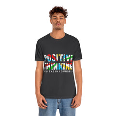 Positive Thinking Unisex Jersey Short Sleeve Tee