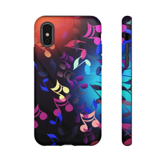 Scattered Notes Music iPhone Tough Cases