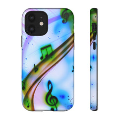 Mystic Swirl Music iPhone Tough Cases