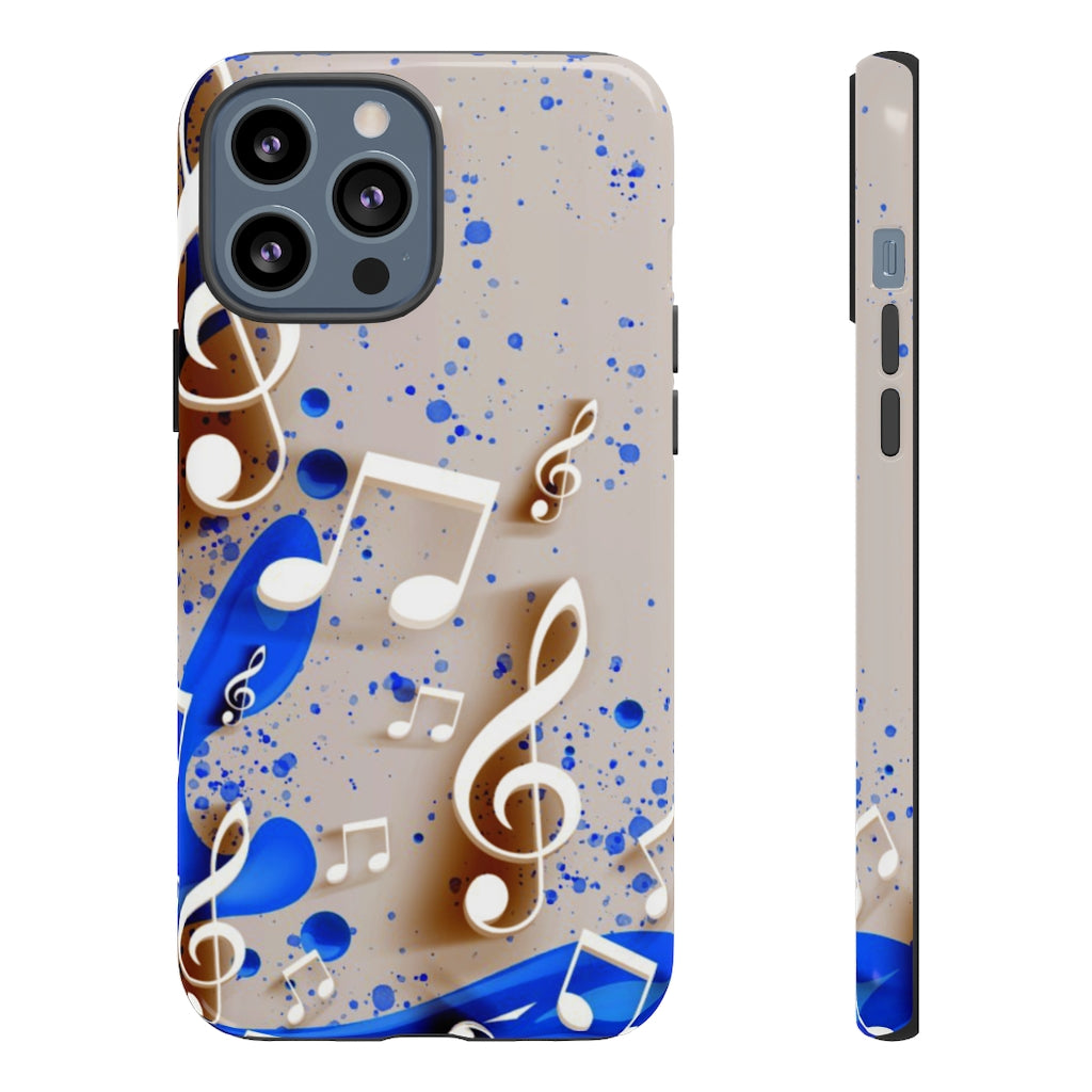 Splash Of Music iPhone Tough Cases