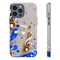 Splash Of Music iPhone Tough Cases