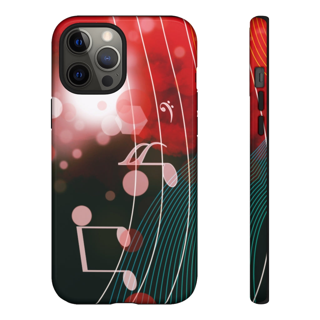 Lost Notes Music iPhone Tough Cases