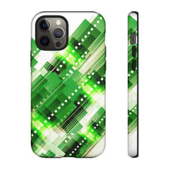 Ribbon Geometric iPhone Tough Cases