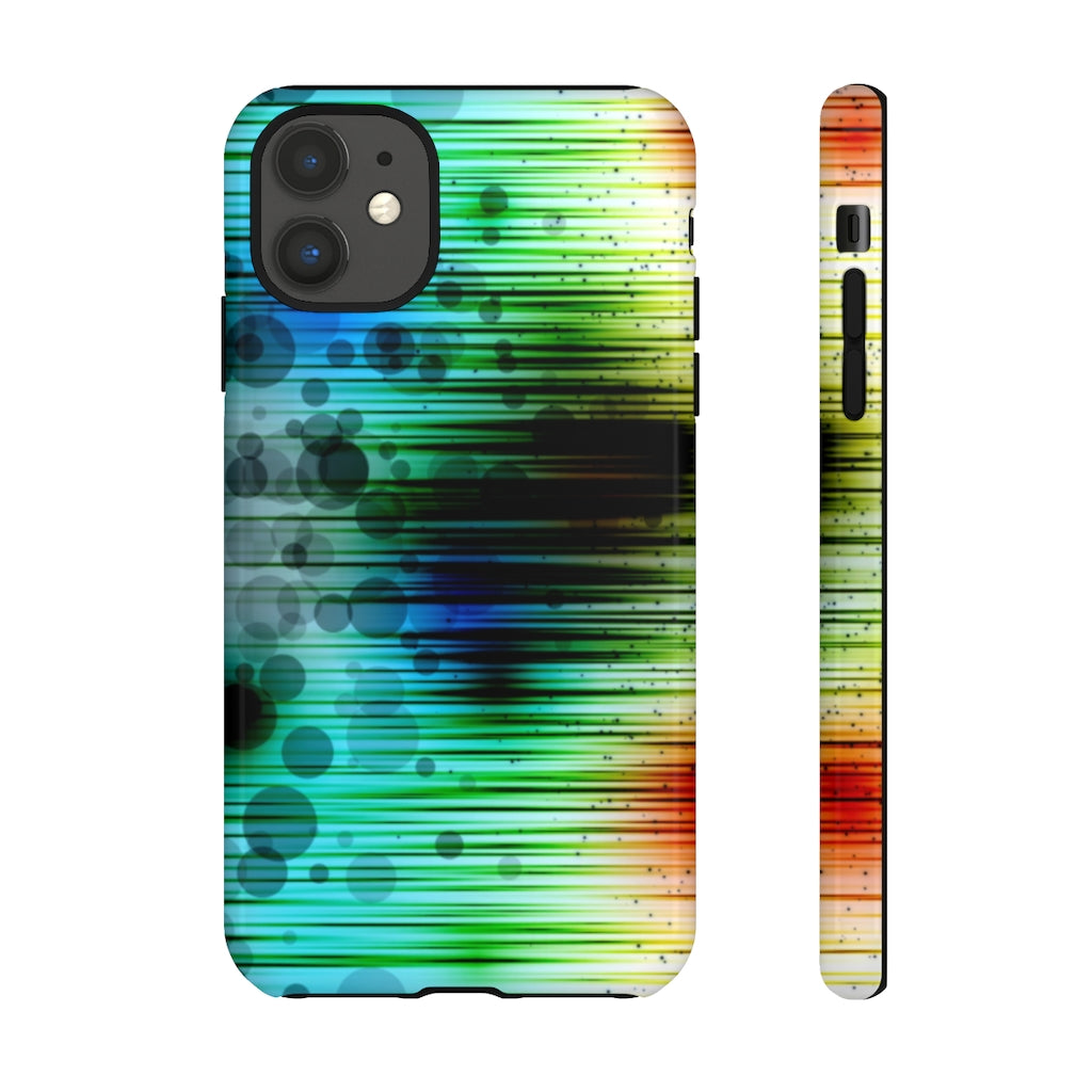 Warp Speed Geometric iPhone Tough Cases
