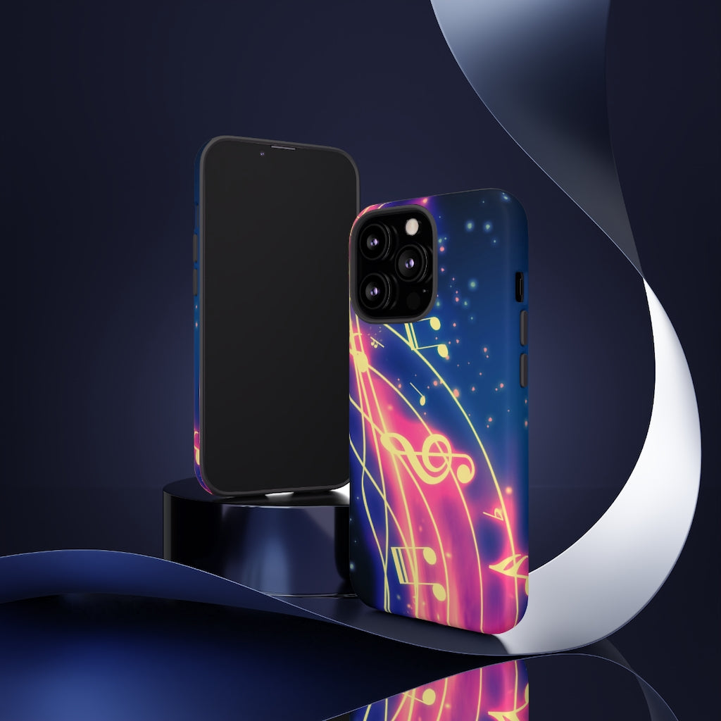 Wave Of Music iPhone Tough Cases
