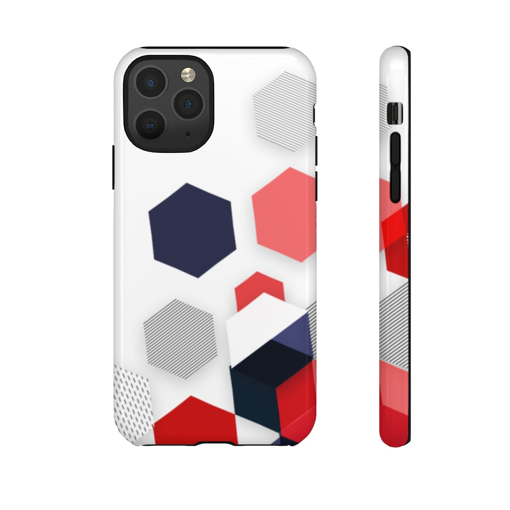Hexagon Geometric iPhone Tough Cases