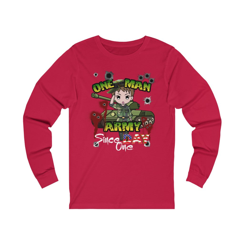 One Man Army Unisex Jersey Long Sleeve Tee
