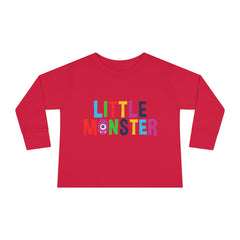 Little Monster Toddler Long Sleeve Tee
