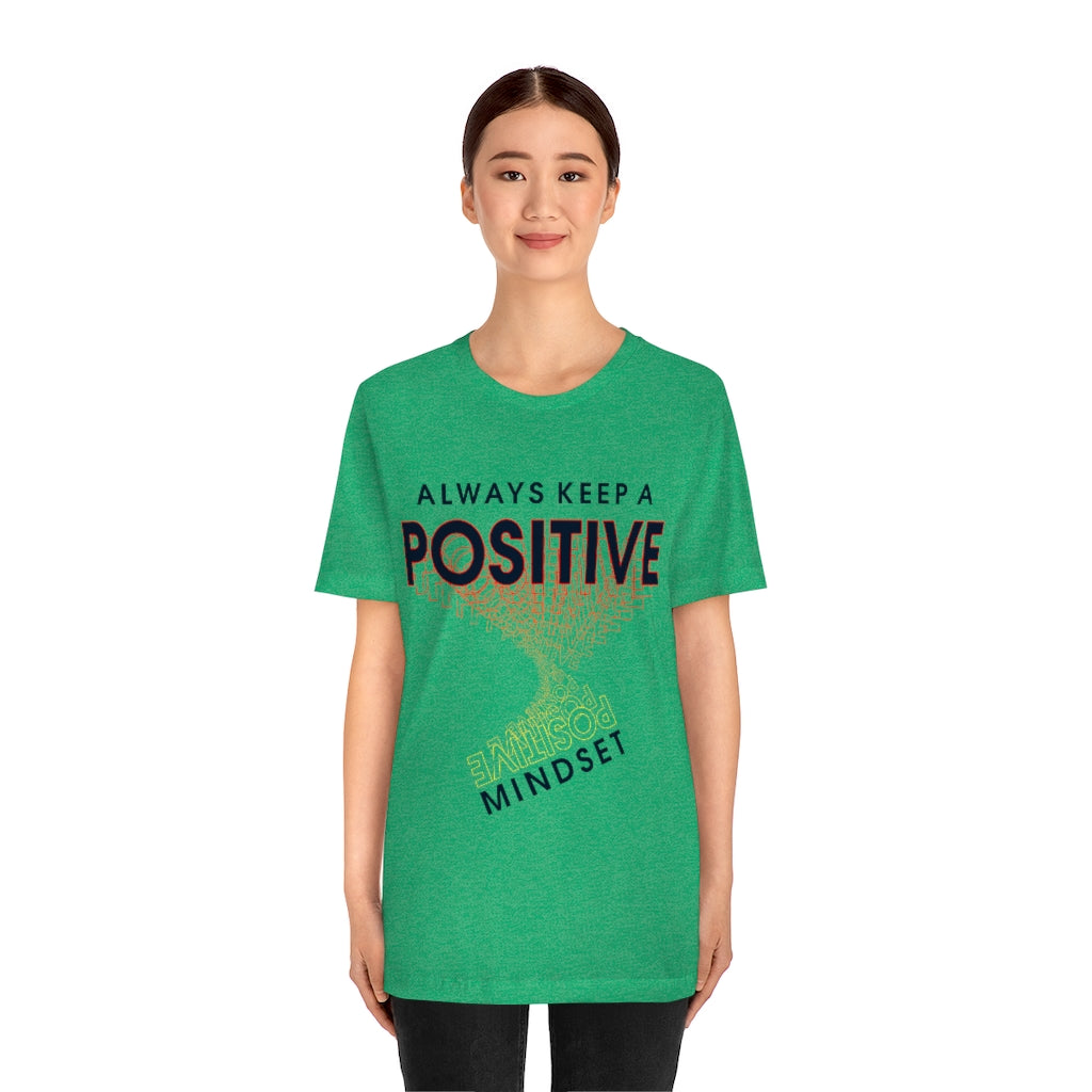 Positive Mindset Unisex Jersey Short Sleeve Tee