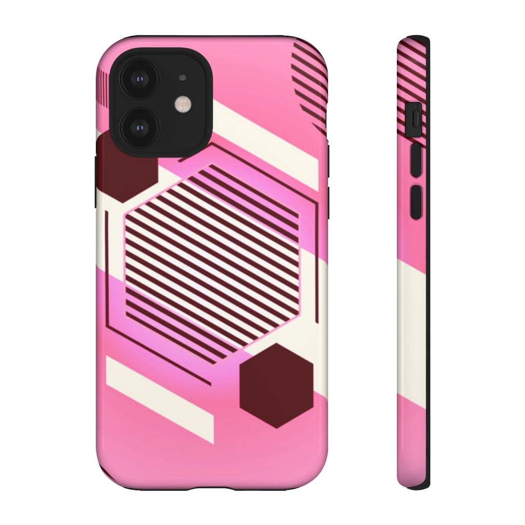 Hexagon Geometric iPhone Tough Cases